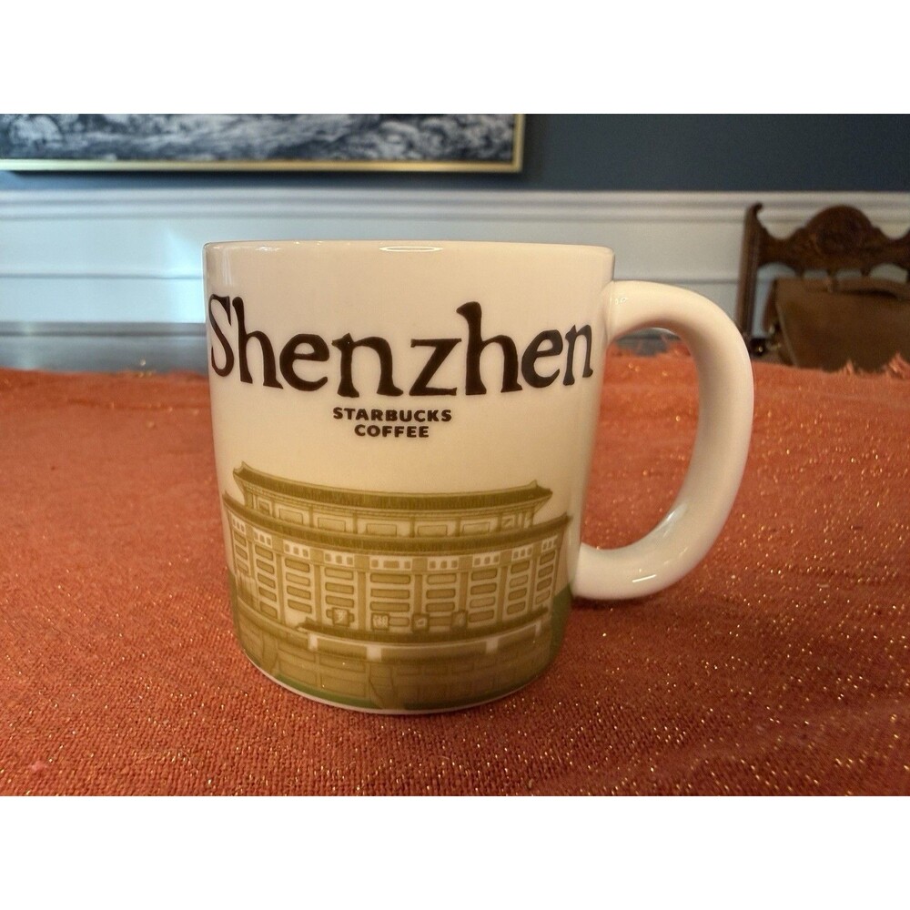Starbucks Shenzhen City Espresso Mug Collector Series 3oz 2010 China